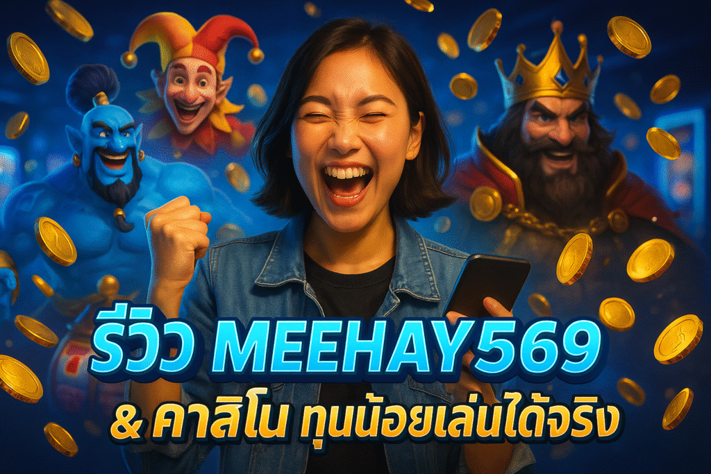 รีวิว MEEHAY569 สล็อต & คาสิโน ทุนน้อยเล่นได้จริง