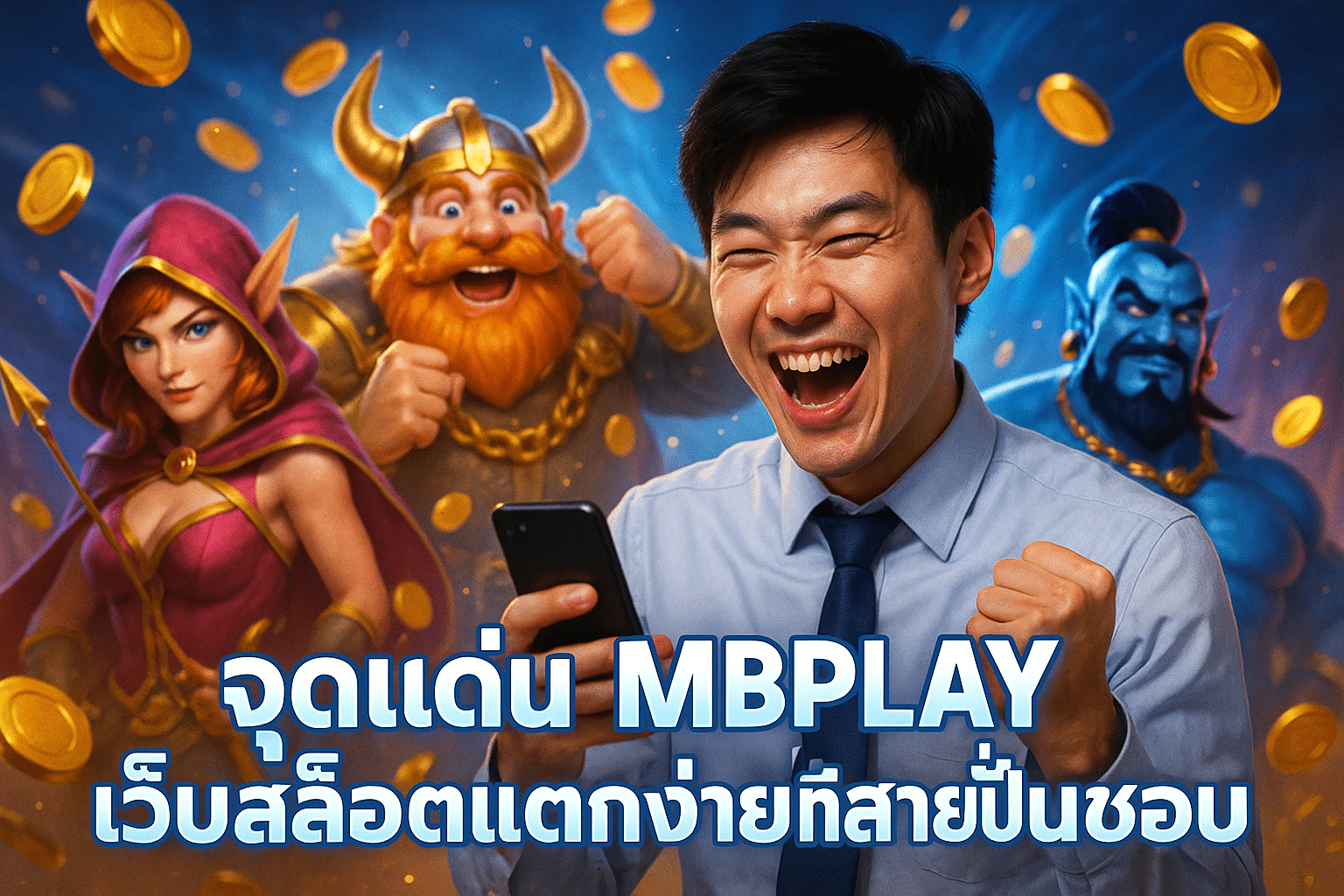 จุดเด่น MBPLAY เว็บสล็อตแตกง่ายที่สายปั่นชอบ