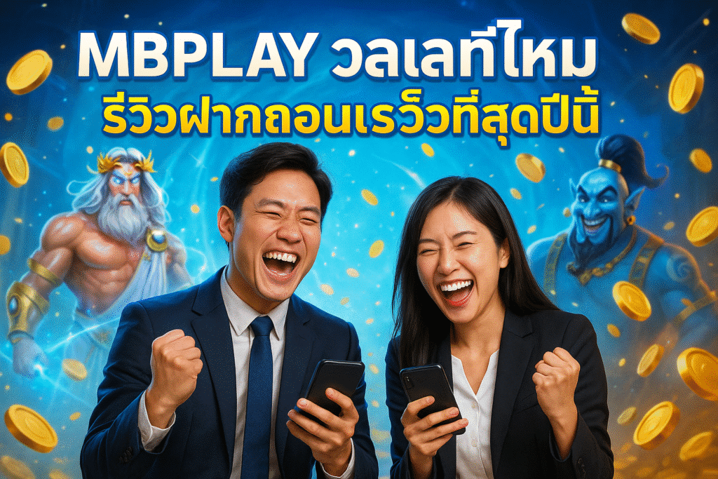MBPLAY วอเลทดีไหม รีวิวฝากถอนเร็วที่สุดปีนี้