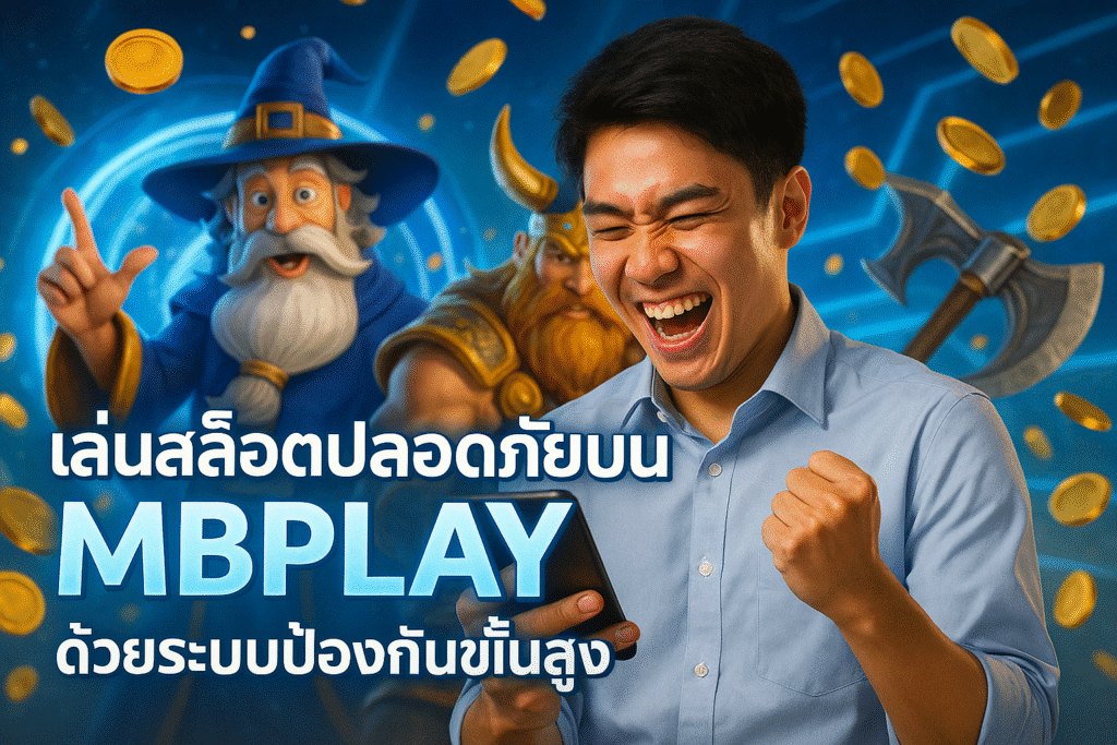 เล่นสล็อตปลอดภัยบน MBPLAY ด้วยระบบป้องกันขั้นสูง