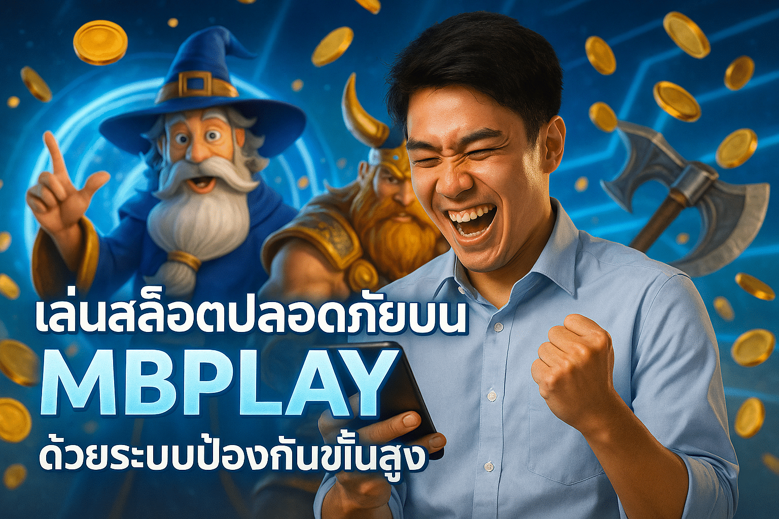 เล่นสล็อตปลอดภัยบน MBPLAY ด้วยระบบป้องกันขั้นสูง